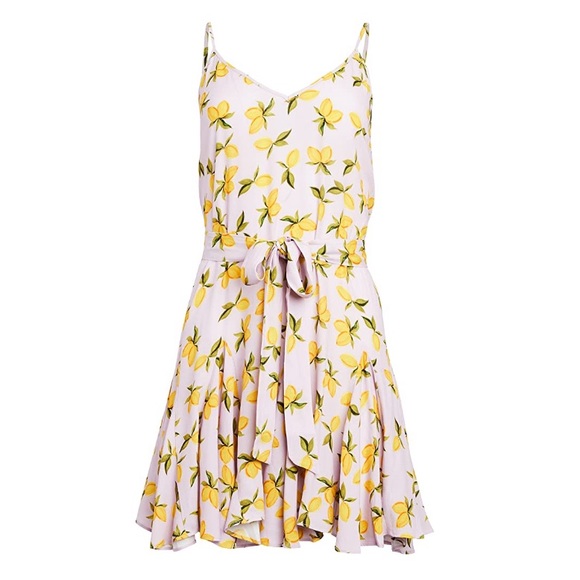 NWT Yumi Kim Destiny Dress - lemon lavender print 🍋 - Picture 1 of 3